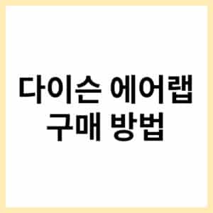 다이슨 에어랩 할인