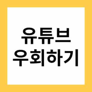 유튜브 우회접속