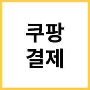 쿠팡 나중결제 이용가능금액