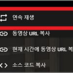 pc에서 유튜브 반복재생하는 방법